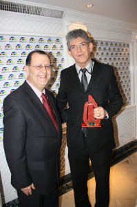 Presidente da Abav Nacional, Antonio Azevedo; e Governador da Paraíba, Ricardo Vieira Coutinho