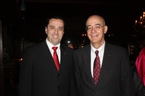Renato Hagopian, Gerente de Vendas Brasil  da Qatar e Antonio Bandeira, Country Manager Latin America