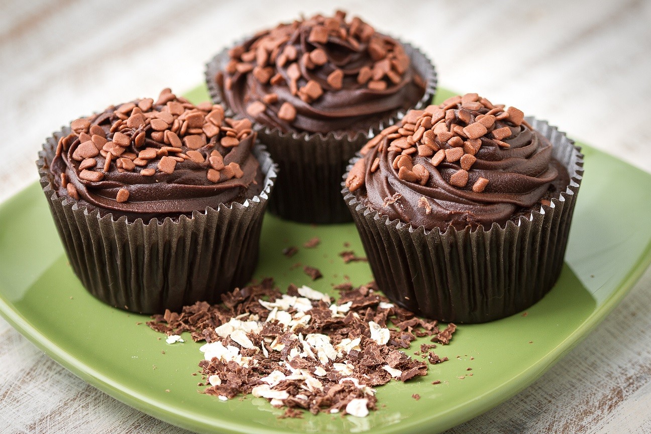 Receita Muffin de Chocolate sem Glúten Brasil Travel News