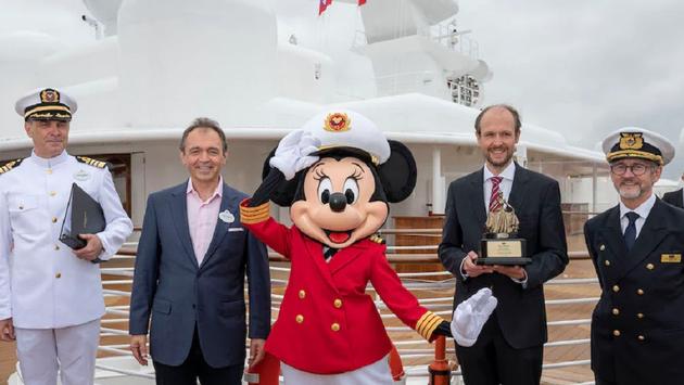 Disney Cruise Line recebe novo navio Disney Wish