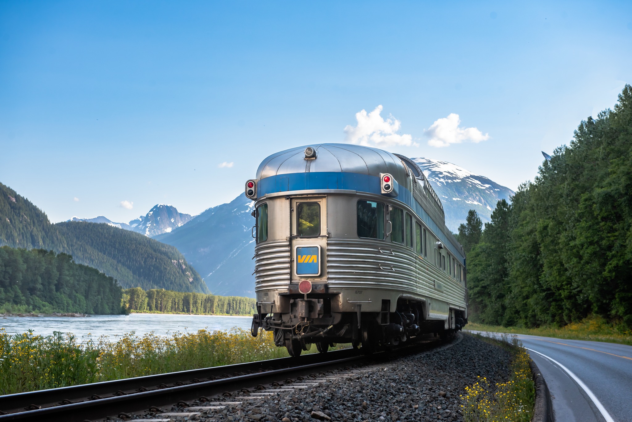 Viajando pelo Canadá com a Via Rail